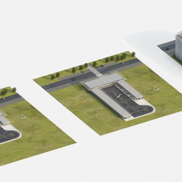 别的简报｜坐飞行器兜风不是梦，“空中飞的” Lilium公司发布了都市停机场的设计图