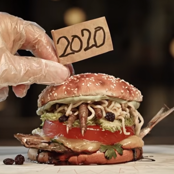 别的简报 | 巴西汉堡王制作了一款2020印象汉堡